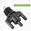 KIPA 3-Way Gas Fuel shut-off Petcock Valve Switch 7052154 for Polaris Xplorer 300 400 Scrambler 400 Magnum 500 Trail Boss 325