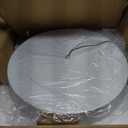 Adira LED Integrated Chandelier Light, White Finish