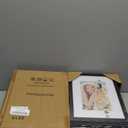 decorUhome 8x10 Picture Frame Set of 10, Display Photos 5x7 with Mat or 8x10 Unmatted for Picture Frames Collage Wall Decor, Black