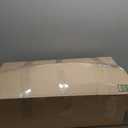 Serta White Goose Feather Down Bed Mattress Topper Full Size - Plush Fluffy Anchor Bands Mattress Pad 240 Thread Count 100% Cotton Fabric Featherbed, 54"x75"