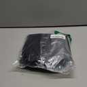 Blooming Jelly Women One Piece Swim Dress Tummy Control Swimsuits Slimming Mesh Sheer Sarong Wraps Bathing Suit (Large, Black)