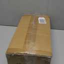 2 Pack Pots and Pans Organizer Under Cabinet, 21.6" Deep Pull Out Pot Lid Organizer Holder with Guardrail Adhesive Pot and Pan Holder Rack with 10 Adjustable Dividers(White)