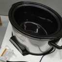 Hamilton Beach 4 Quart Programmable Slow Cooker with Flexible Easy Programming, 5 Cooking Times, Dishwasher-Safe Crock & Lid, Silver (33443)