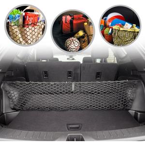 Envelope Style Automotive Elastic Trunk Middle Mesh Cargo Net for Chevrolet Blazer (RS) - Premium Trunk Organizer and Storage - Luggage Net for Crossover- Car Organizer for Chevrolet Blazer