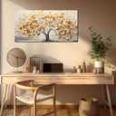 Rxrpexjke Tree of Life Pictures for Living Room Canvas Wall Art Large Artwork Canvas Wall Decor Ready to Hang Artwork Print with Frame Modern Wall Art Decorative Painting Size 20x40