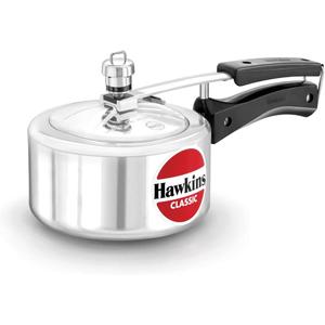 Hawkins Aluminium 1.5 Litre Classic Pressure Cooker,Best Inner Lid Cooker,Small Cooker,Silver(Cl15) (1.6 Quarts)