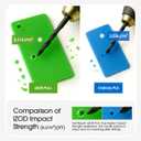 eSUN PLA+ Filament 1.75mm, 3D Printer Filament PLA Plus, Dimensional Accuracy +/- 0.03mm, 1KG Spool (2.2 LBS) 3D Printing Filament for 3D Printers, Cold White