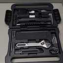 HOTO 40-Piece Tool Kit, Household Essentials Tool Set w/Smart Electric Screwdriver (LED, 3 Torque) + 14 Tools & 26 Accessories | Pro-Grade Compact Organizer for Home, Dorm Repairs, DIY