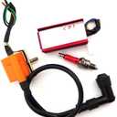 DJ-Motor Ignition Coil CDI Spark Plug For 50cc 70cc 90cc 110cc 125cc Pit Dirt Bike Loncin Taotao Sunl Kazuma ATV Quad