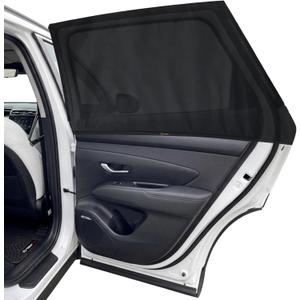 EcoNour Custom Fit Car Window Screens for Hyundai Tucson 20222026 | Rear Side Mesh Sun Shade Cover for Baby Privacy & Blackout Camping Protection | Breathable Car Window Accessories