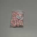 Patelai 100 Pieces 1.2 ml Clear Mini Lip Gloss Tube Refillable Empty Lip Balm Gloss Containers for DIY Makeup, Pink