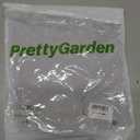 PRETTYGARDEN Women's Spring Fall Babydoll Peplum Blouse Shirt Puff Long Sleeve Bow Tie Front Trendy Cute Y2K Going Out Tops (Brown, S)