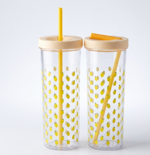 Glass Slipper Lemon 20 OZ 2 Pack