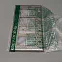 Monarch Abode Rocker Light Switch Cover Plate  4-Gang Brushed Nickel Decorator Wall Plates, Hand Hammered Decorative Outlet Covers Wall Plates for Receptacle, GFCI Electric Outlet Cover, Pack of 1