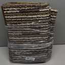 Kitchen Rugs Sets of 2-Non Slip Kitchen Mats for Floor-Thick Stain Resistant Vintage Kitchen Floor Mat Runner Carpet for Hallways Entryway Laundry Room Washable Brown 22"x59"+20"x32"