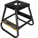 GRAND PITSTOP Heavy Duty Motorcycle Stand - Universal Dirt Bike Maintenance Stand, Powder Coated Steel, Non-Slip Off-Road MX Stand (Black)