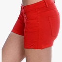 Jeans Juniors Women's Butt Lift Solid Color Casual Stretch Fit Cotton Shorts, XL