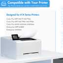 414A Toner Cartridges 4 Pack: MFP M479fdw M454dw Compatible for HP414A 414X 414 M479fdn M454dn Color Laserjet Pro M479fdw M455dn M479 M454 Printer Ink High Yield with Chip Black Cyan Yellow Magenta