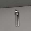 Dreamfarm Garject 2-In-1 Garlic Peeler, Garlic Press & Mincer with Garlic Peel Ejector, Chrome-Plated Zinc - Black