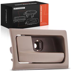 A-Premium Front or Rear Left Driver Side Interior Door Handle Compatible with Ford Crown Victoria 2003-2004 & Mercury Grand Marquis 2003-2004, Marauder 2003-2004, Brown(Parchment)