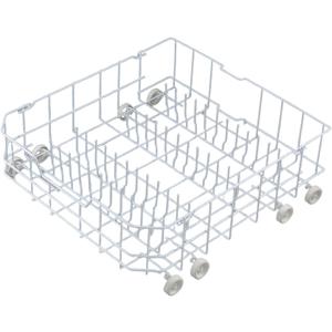 Upgraded WD28X10384 Dishwasher Lower Rack Replacement Parts for GE Dishwasher Parts Bottom Rack GLD5600V00BB GLD4560R00SS GE Dishwasher Rack Lower Dishrack Assembly Bottom Dish Rack 8 Rollers