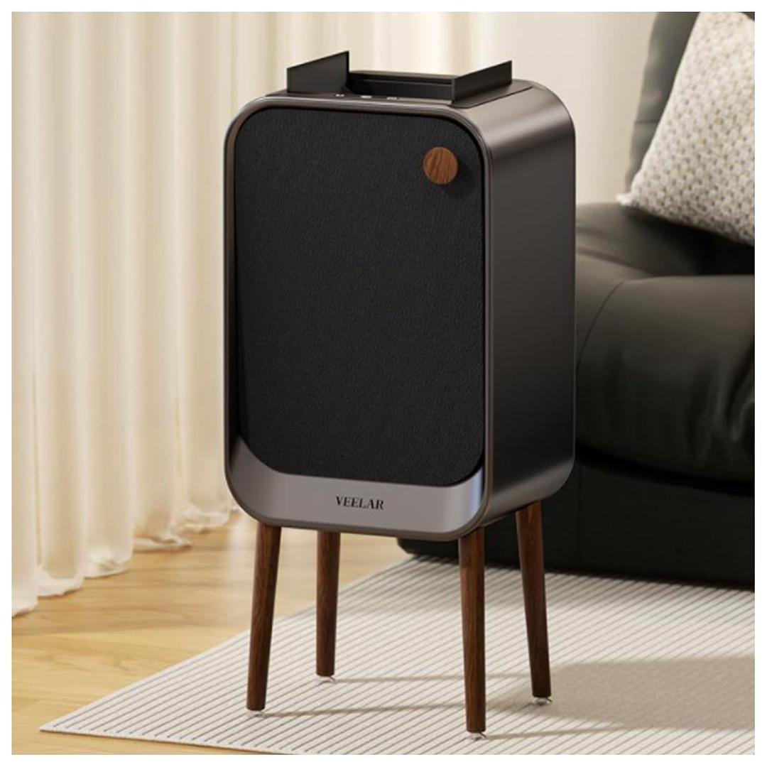 Motion Sensor Trash Can - Automatic Touchless 5.5 Gallon Garbage Bin for Bathroom, Bedroom, Kitchen, Office (Grey)