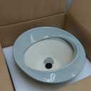 Bonsai Pots 13 Inch - Ceramic Succulent Pots with Drainage Hole Decorative Plant Pot Indoor Large Outdoor Planter Modern Flower Pot for Home Garden Office Room Decor Gray