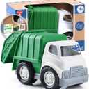 PLAY Eco-Friendly Garbage Truck, [USDA Certified] No BPA/Phthalate/PVC, Recycled Bioplastic Trash Truck Toys for Boys 1-4, Fine Motor Skills Car Toys Vehicle Gift for Kids