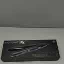 Bio Ionic 10X Styling Iron, Hair Straightener with 1" Sonic Vibrating Plates, Flat Iron with Moisturizing Heat Technology, Versatile Hair Straightener and Curler (Black)