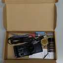 YIHUA 928D-III Soldering Iron,110W High Power, Fully Digital Display F /C- Temperature Control Soldering Tool, Accurate 194~896F, with ON/OFF Switch, Iron Tip, Brass Wool, Automatic Sleep Mode