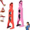 3-in-1 Hot Plate Gripper, Anti Scald Plate Gripper, Multi-Angle Anti-Scald Bowl Holder Clip & Hot Plate Grabber Tool with Lock, Kitchen Utensil For Bowls Pans Dishes (2PCS)