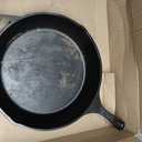 Lodge Seasoned Cast Iron Skillet 13.25 Inches - PFAS-Free, Non-Toxic Cookware - Use with an Oven, Stove, Grill, or Campfire - Naturally Non-Stick & Oven Safe