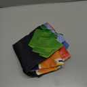 Panelee Building Block Birthday Banner Building Blocks Party Backdrop Decoration Happy Birthday Banner Photography Background for Party, 72.8 x 43.3 Inch(Black)