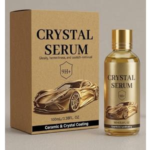Crystal Serum, Ceramic Coating for Cars,100ML Advanced Graphene Ceramic Coating, 9H Hardness Graphene Coating for Auto Car Detailing, Gloss Hydrophobicity Anti Scratch