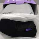 Cushion Lab Patented Pressure Relief Seat Cushion for Long Sitting Hours on Office & Home Chair - Extra-Dense Memory Foam for Soft Support. Car Pad for Hip, Tailbone, Coccyx, Sciatica - Black