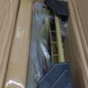 VASAGLE Bar Cart, Home Bar Serving Cart, Small Bar Serving Cart with 3-Tier Shelf, Wine Holders, Glass Holders, Mini Bar Cart for Small Spaces, Kitchen, Dining Room, Living Room, Pale Gold (11.8"D x 18.4"W x 36.2"H)