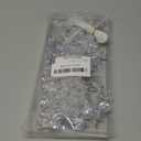 18pcs Crystal Christmas Ornaments for Tree Decorations-Hanging Acrylic Snowflake Icicle Ornaments with Drop Pendants for Winter Wonderland Chandelier Crystals Decorations Supplies