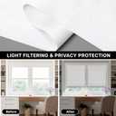 LazBlinds Cordless Roman Shades for Windows, Light Filtering Thermal Insulated Window Blinds, Lightweight Fabric Blinds for Indoor Windows, 22" W x 60" H, White