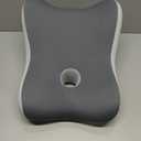 Intimacy Wedge Pillow for Couples  Memory Foam Support Cushion for Waist, Neck & Back, Waterproof & Portable with Washable Cover, Ideal for Sitting, Lying & Adult Play (Grey)