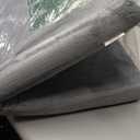 Velvet Zabuton Meditation Mat - Large Floor Pillow for Adults & Yoga Meditation Cushion - High Density Foam Floor Seating with Washable Cover, 31x31 Inch (Gray) (Grey)