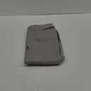 Oumefar Outdoor Swing Chair Cushion 3-seat Chair Cushion Replacement Swing Seat Cover for Patio Garden Yard(Gray)