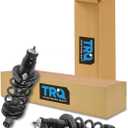 TRQ Rear Shock Strut & Spring LH & RH Set Pair for 01-05 Civic 03-05 Civic & Hybrid