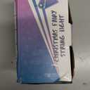 LJLNION Christmas Lights, 150 Count 33 FT Green Wire Xmas Tree Lights, 120V UL Certified Connectable for Holiday Party Outdoor Indoor Decoration, Multicolor