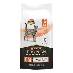 Purina Pro Plan Veterinary Diets OM Overweight Management Feline Formula Dry Cat Food - 6 lb. Bag