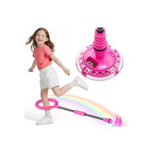 HopeRock Skip Ball Toy for Girls Ages 6-10,Girl Birthday Gifts,3 Fun Modes,Flashing Light-Up Wheel,LED Digital Counter,Replaceable Battery,Girl Birthday Gifts for Age 6-10+