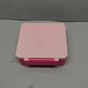 Bento Lunch Box with 8oz Soup Thermo, Kids Leakproof Lunch Food Containers with 4 Compartment, Kids Thermo Insulated Hot Food Jar for School, Trvael - (Pink)