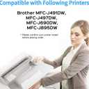 F FINDERS&CO LC3013BK Black Ink Cartridge Replacement for Brother LC3013 XL Black Ink to Work with Brother MFC-J491DW MFC-J497DW MFC-J690DW MFC-J895DW Printer, 5 Pack