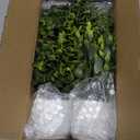 Hollyone 4 Pack Artificial Potted Plants Eucalyptus Rosemary Boston Fern ZZ Plant Fake Plant in Pot Small Faux Plant Greenery Aesthetic Indoor Home Decor Bathroom Bedroom Table Shelf Office