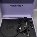 Victrola Journey II (2025 Model)  Bluetooth Suitcase Record Player  Built-in Stereo Speakers with Enhanced Bass, 3-Speed Turntable, Bluetooth Input and Output, RCA & Headphone Outputs (Lavender)