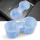 Console Cup Holder Insert Designed for Tesla Model 3/Y 2021-2024(Not for Model 3 Highland 2024),Tesla Center Conosle Accessories Blue